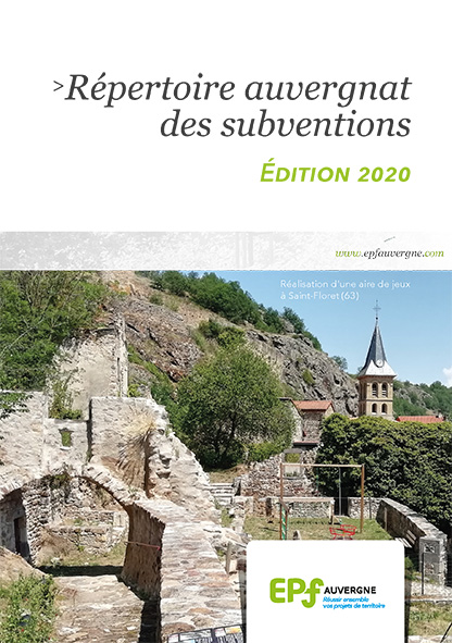 Répertoire des subventions 2020 de l'EPF Auvergne