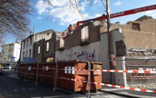 Déconstruction place République Cournon