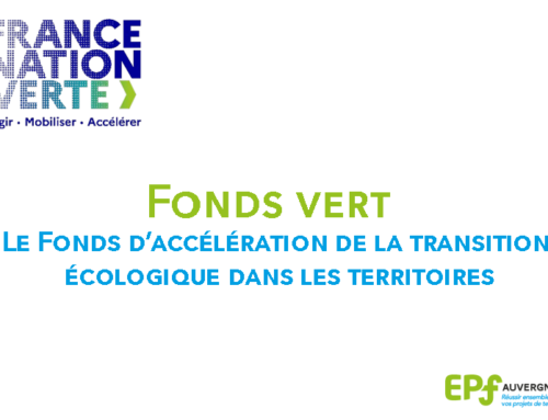 Fonds vert, le soutien pour le recyclage des friches