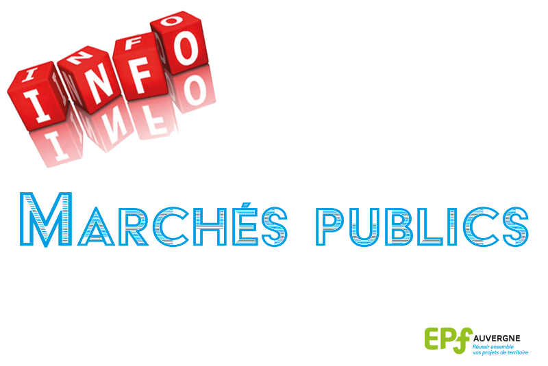 Marchés Publics de l'EPF Auvergne