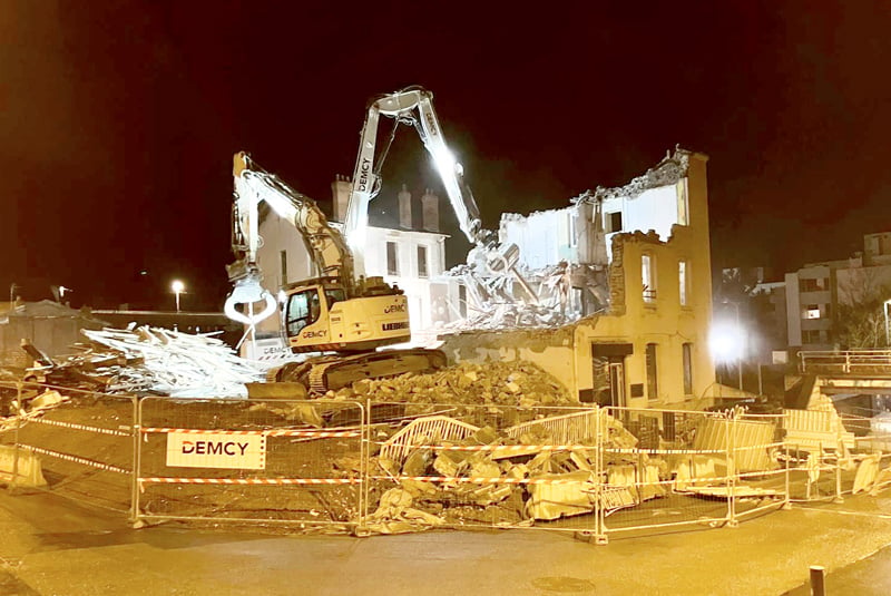 Travaux de proto-aménagement par l'EPF Auvergne pour le projet d'opération d'aménagement de la ZAC Saint-Jacques à Clermont-Ferrand