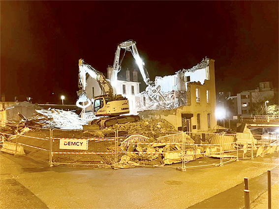 Travaux de proto-aménagement par l'EPF Auvergne pour le projet d'opération d'aménagement de la ZAC Saint-Jacques à Clermont-Ferrand
