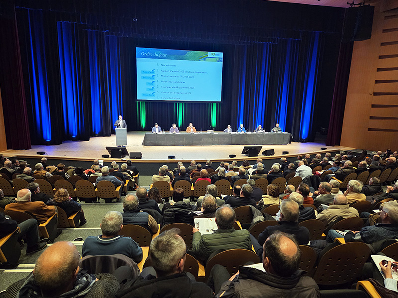 Assemblée Générale EPF Auvergne_02.02.2026 Présentation de l'ordre du jour de l'Assemblée Générale de l'EPF Auvergne du 02 février 2026 par Hervé Prononce le Président