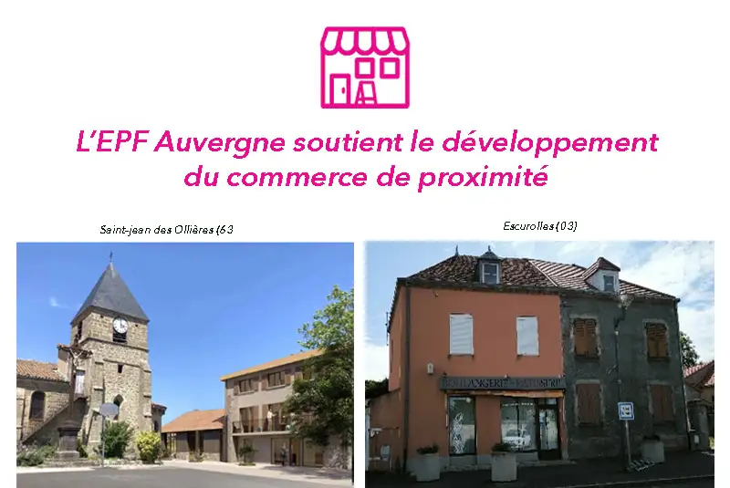 Exemples d'acquisitions pour la sauvegarde de commerces en centre-bourg