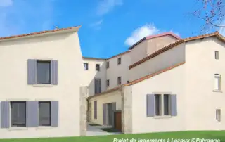 Projet de logements sociaux à Lezoux (63) par le bailleur social Polygone